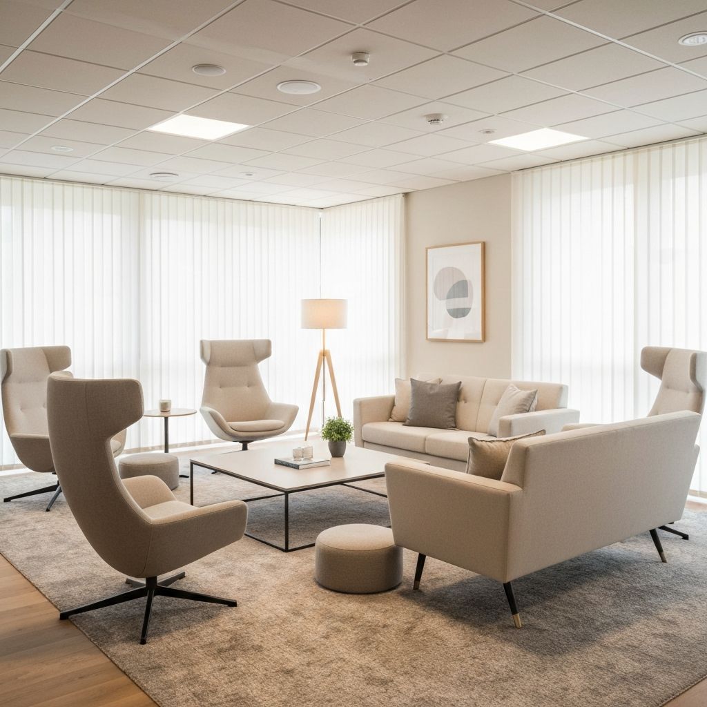 Espacio acogedor para conversaciones informativas